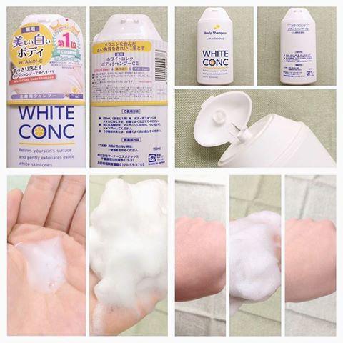 Sữa Tắm Trắng Da White Conc Nhật Bản 360ml