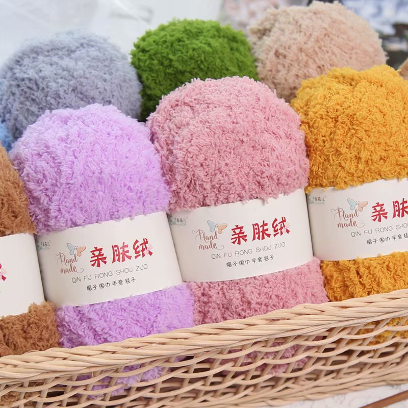 Len Bông Xù Mới Bảng Màu Siêu Đẹp