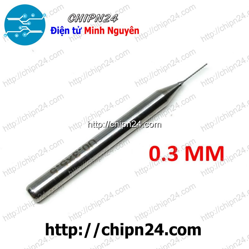 Mũi khoan mạch in cnc hợp kim 0.3mm