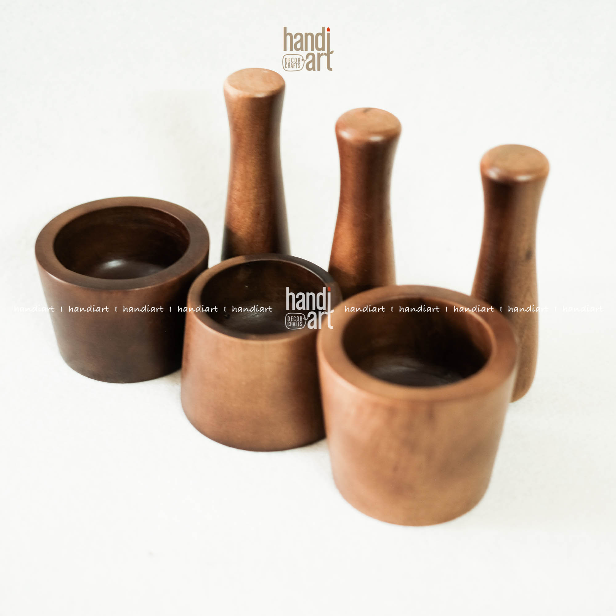 Bộ cối chày gỗ, Cối chày gỗ mẫu mới