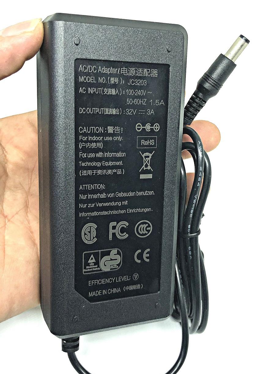 🔋 Bộ Adapter 32V 3A JC3203 – Nguồn Chuẩn, Công Suất Ổn Định, Bảo Hành 12 Tháng