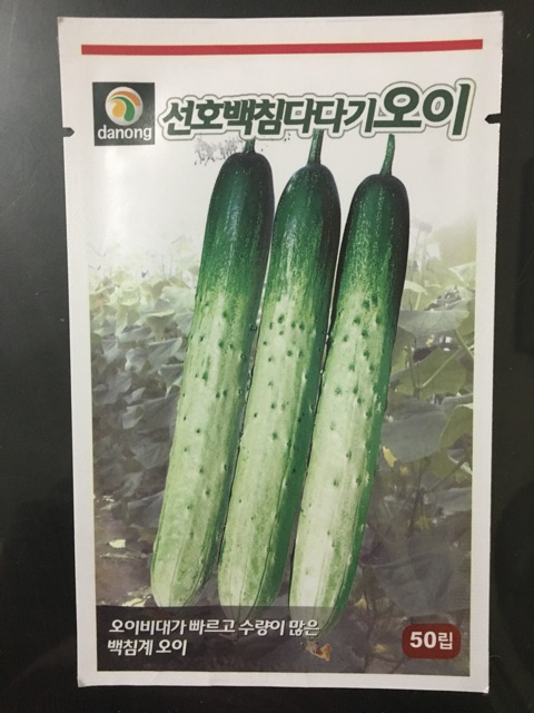 Hạt Giống Dưa Chuột Hàn Quốc