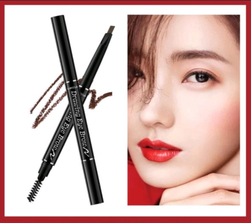 Chì Kẻ Mày Lameila 2 Đầu Double Effect