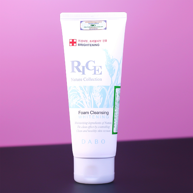 Sữa rửa mặt gạo Dabo Rice Foam Cleansing 150ml