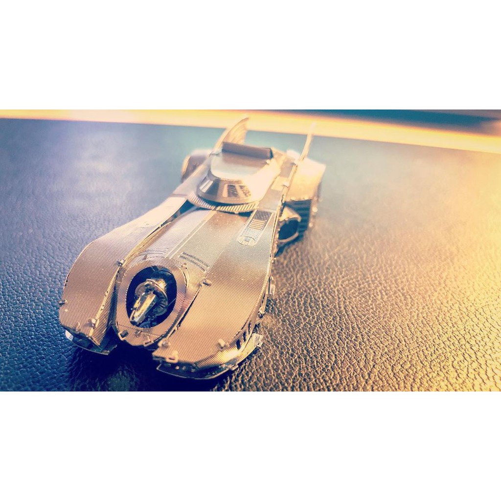 Mô Hình Thép 3D Xe Batman Batmobile 1989 [Chưa Ráp]