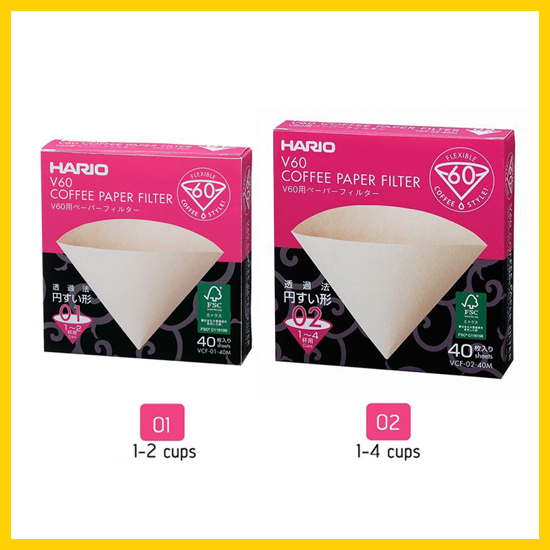 Giấy Lọc Cà Phê V60 Hario
