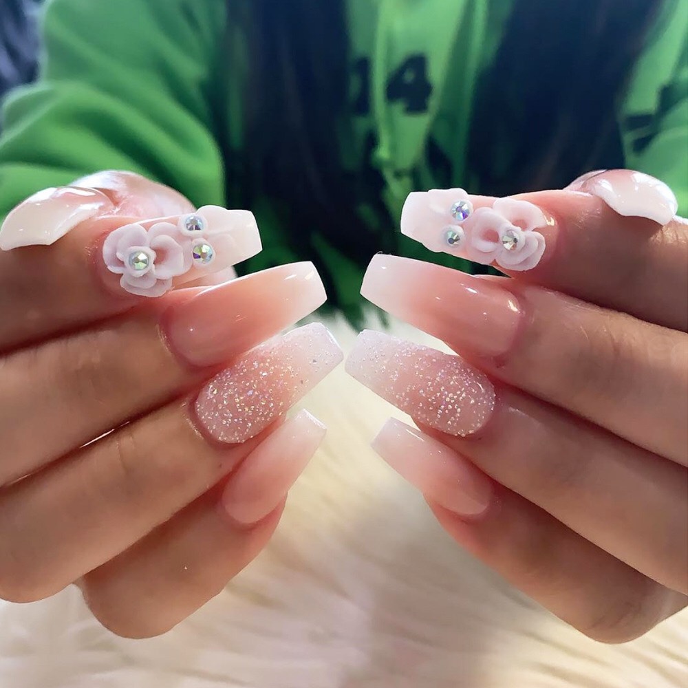 Bột Nặn Hoa , Đắp Móng , Chèn Chân Hoa Bột Ezflow hũ 120g