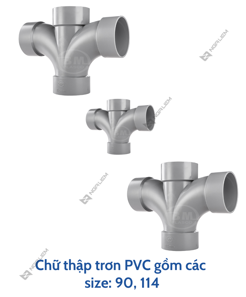 Chữ Thập Nhựa PVC Bình Minh (các cỡ 90, 114) [GIÁ TỐT NHẤT THỊ TRƯỜNG]