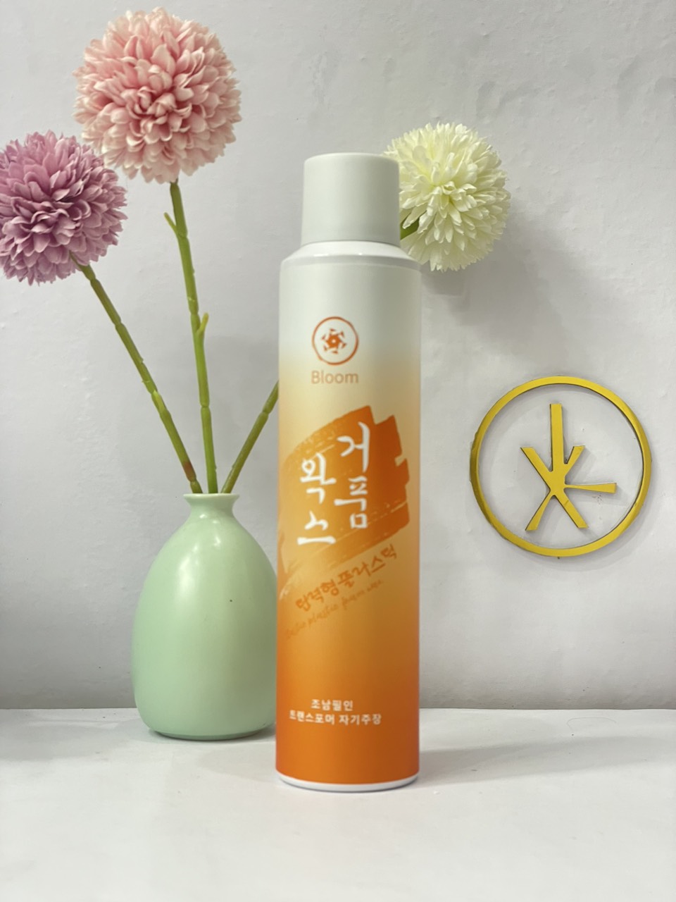 Keo Mousse Bọt Tạo Kiểu Tóc Mềm Bloom 300ml - HRBX300 ( giữ nếp tóc uốn hippie , xù mỳ)