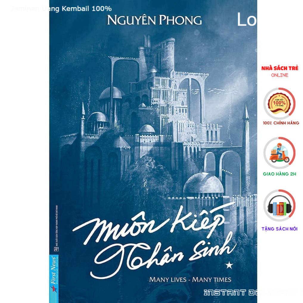 Sách - muôn kiếp nhân sinh tặng kèm sổ tay