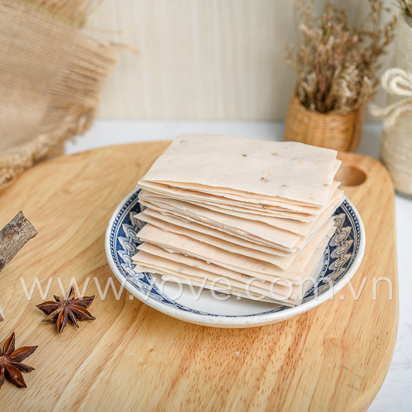 Bánh Phồng Tôm Quãng Trân hộp 500gr ( 50 % tôm)