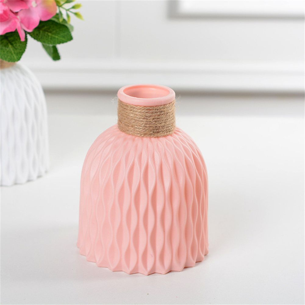 LIXIA Chậu hoa Trang trí nhà Đồ trang trí trong phòng Bình hoa giả Bình Hoa nhân tạo Bình cắm hoa bằng nhựa Bình gốm giả Bình nghệ thuật