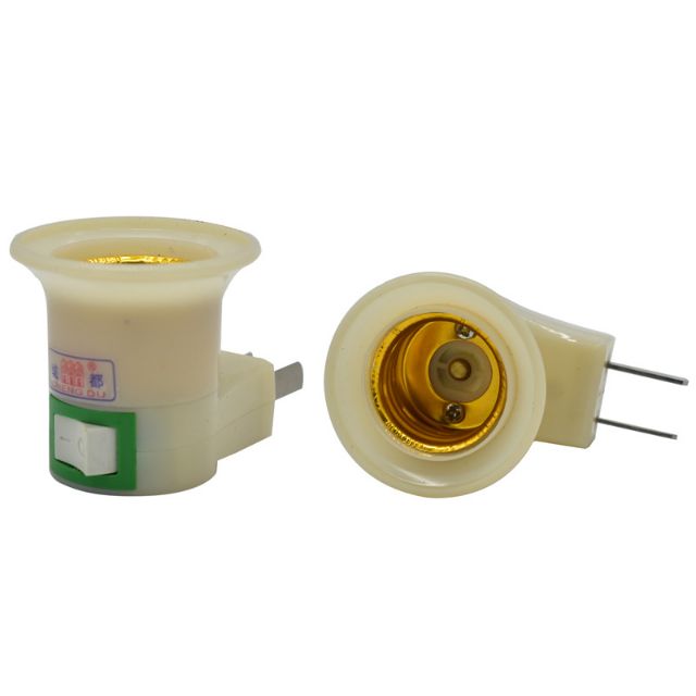 Đui bóng đèn, bộ dây đui đèn E27 có công tắc