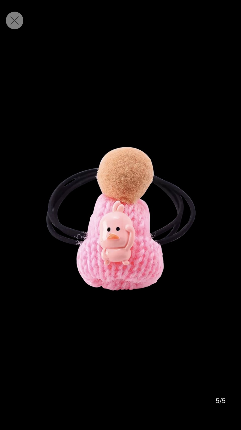 Dây Cột Tóc Mũ Len Siêu Xinh - phukienteen