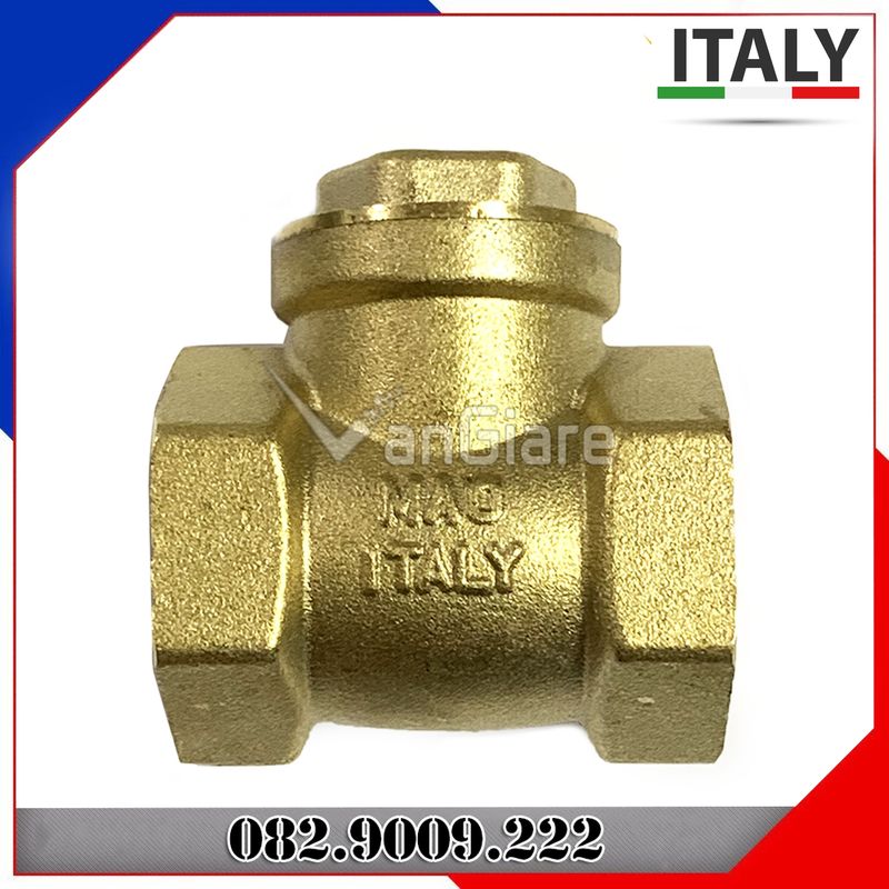 Van nước 1 chiều - van 1 chiều lá lật ITALY phi 21 27 34 42 49 60