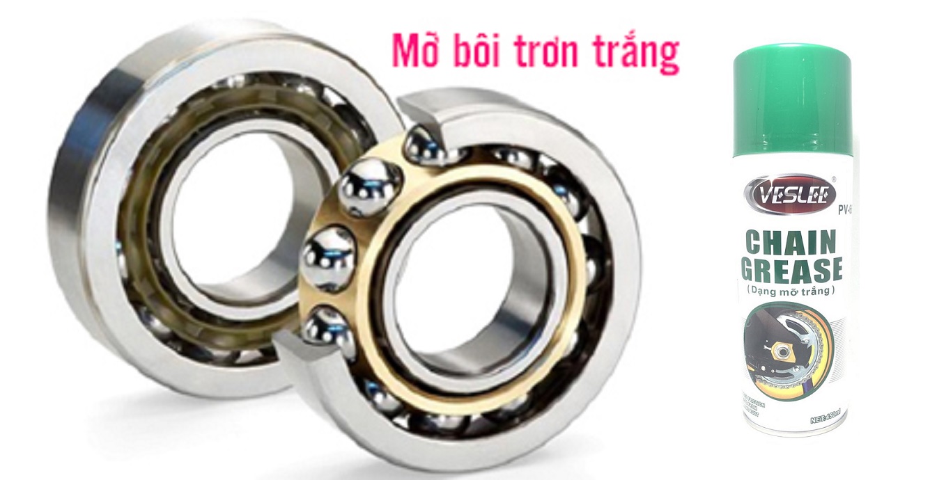 [HCM][MỠ BÔI TRƠN TRẮNG DẠNG XỊT] VESLEE CHAIN GREASE 450 ML