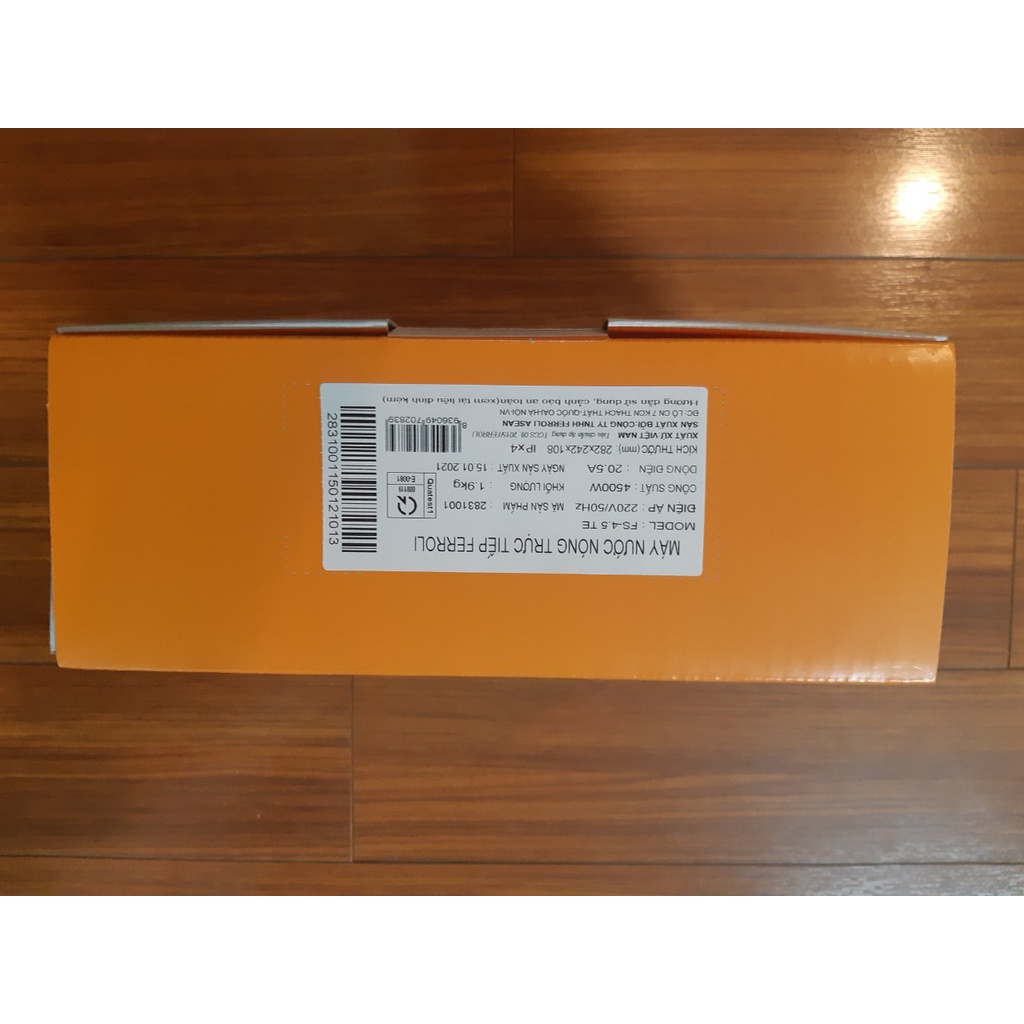 Bình Nước Nóng Trực Tiếp Ferroli Rita