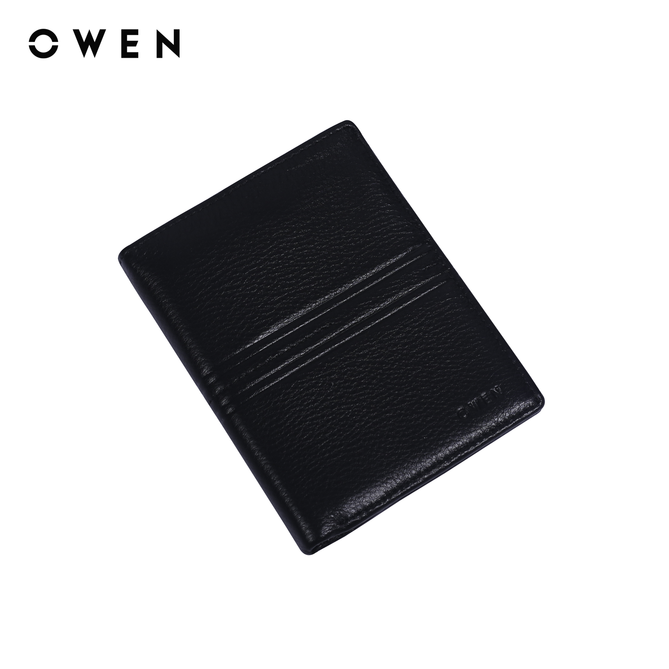 Owen - ví da vd232675 màu đen chất liệu da thật