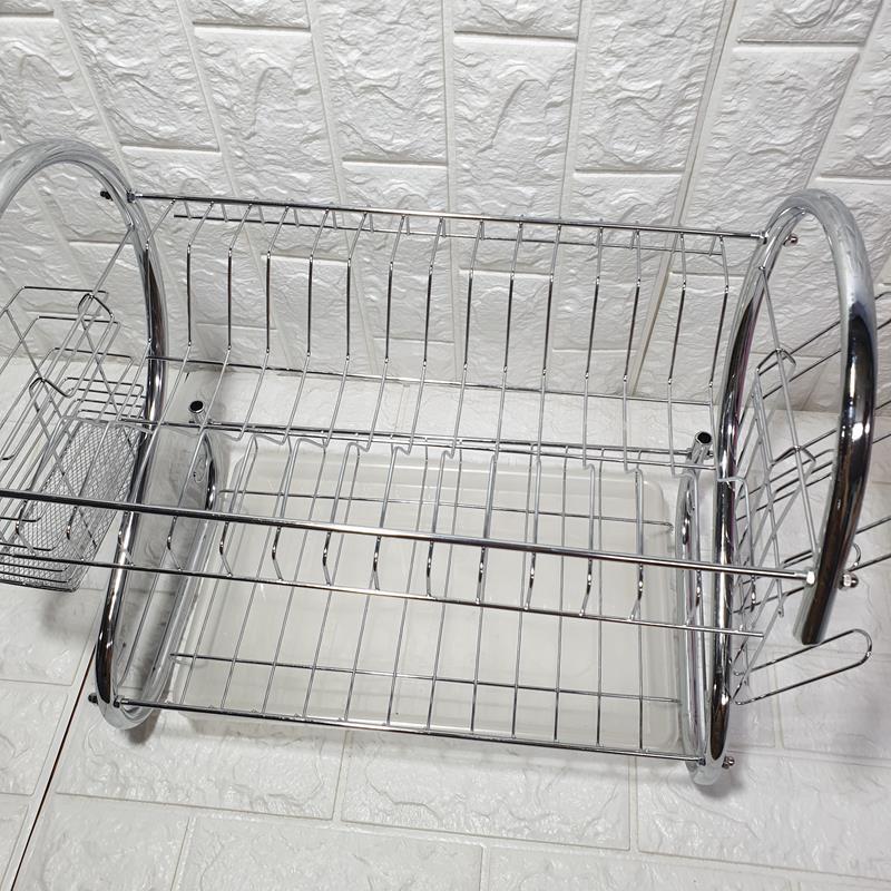 KỆ ÚP BÁT INOX 2 TẦNG