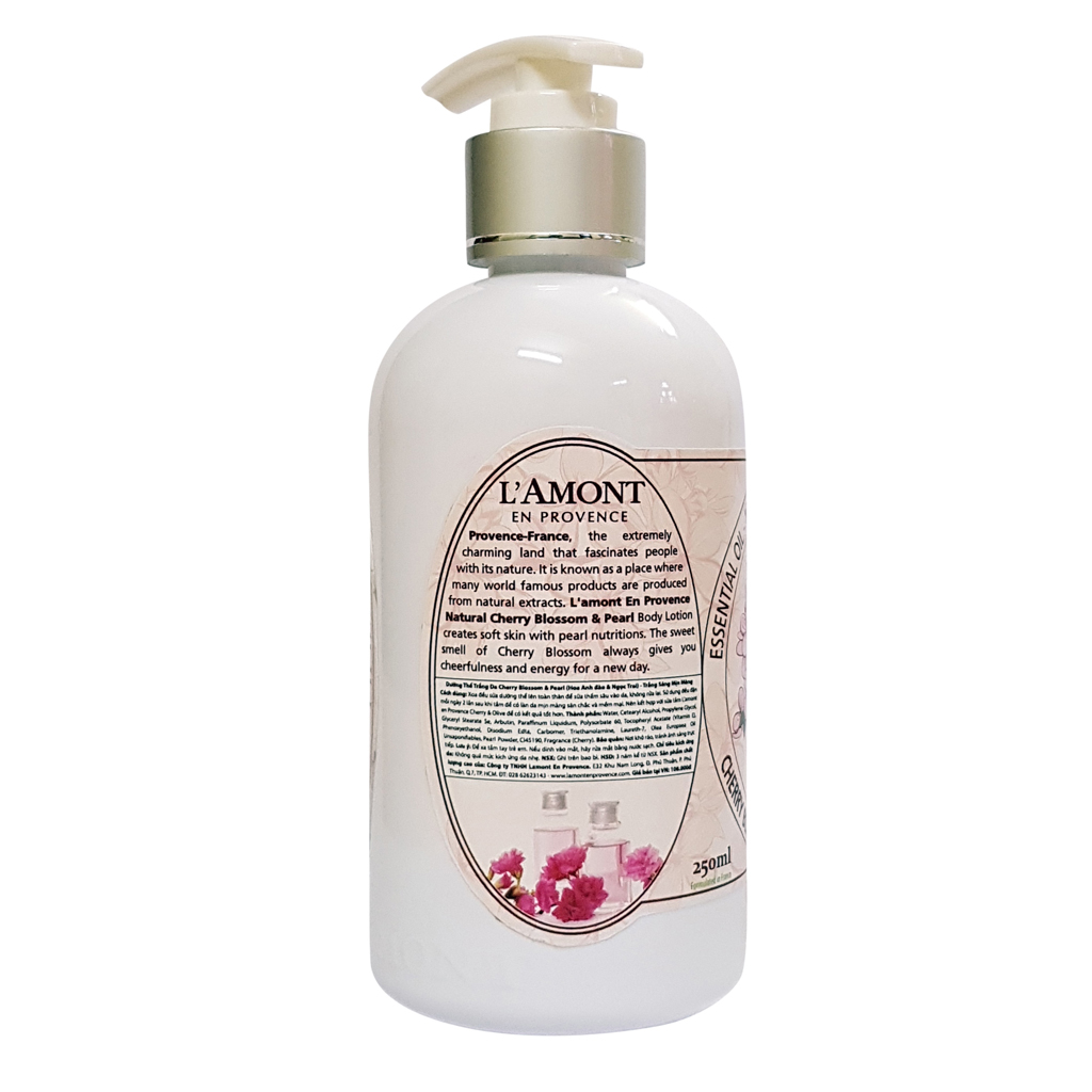 Sữa dưỡng thể Lamont Hoa Anh Đào 250ml