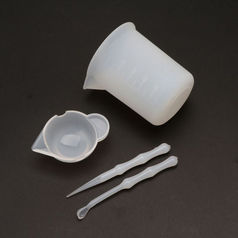 Bộ Dụng Cụ Pha Keo Resin Silicon