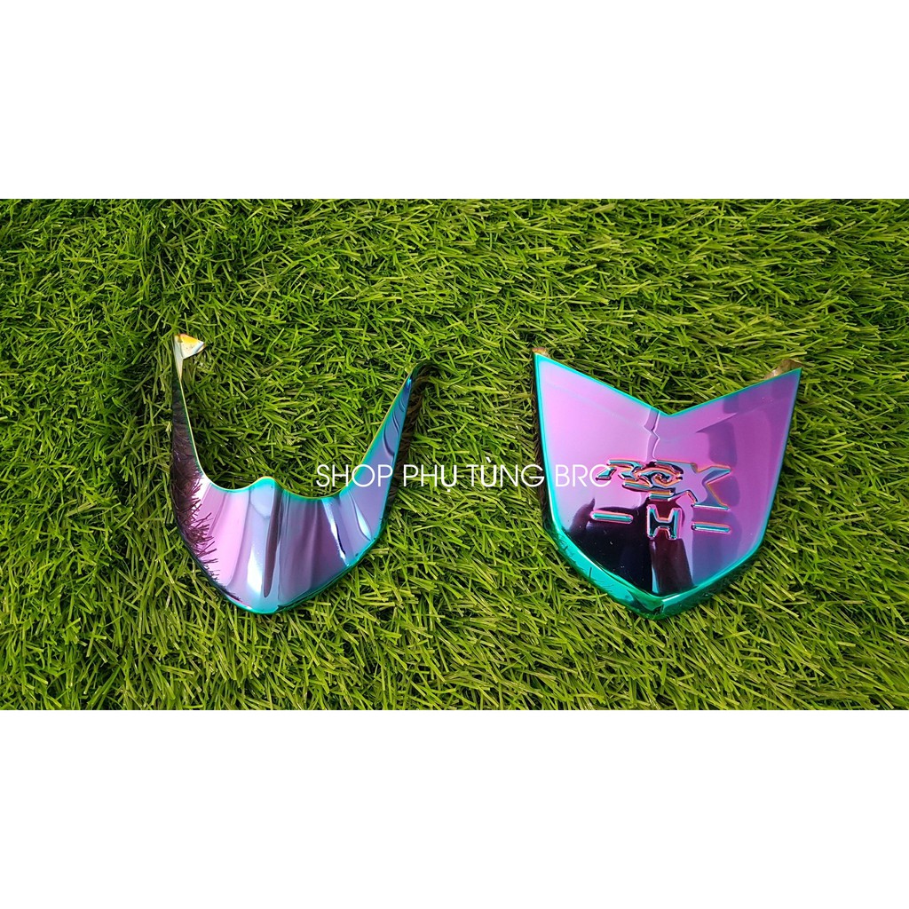 Bộ ốp mỏ dè titan xe WAVE RSX 2014 - 2021