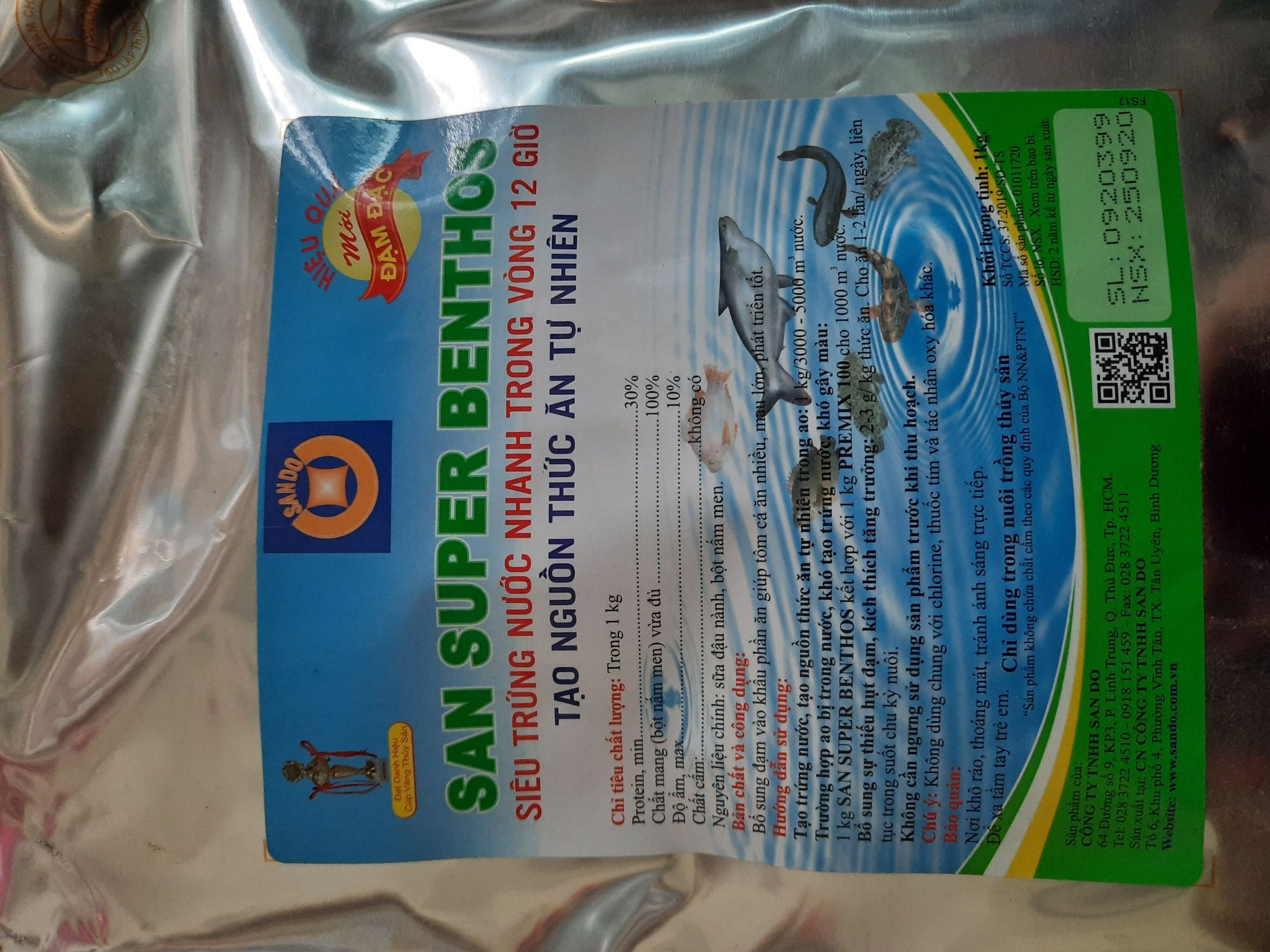SAN SUPPER BENTHOS TẠO BOBO TRỨNG NƯỚC [SANDO]