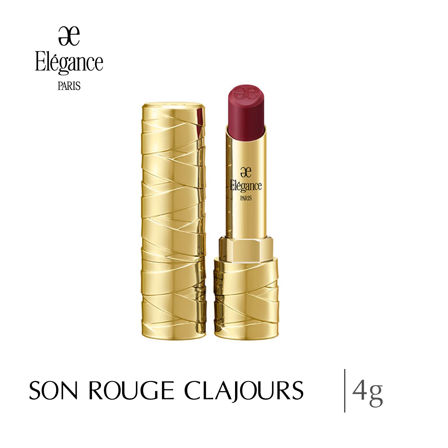 Son ELÉGANCE ROUGE CLAJOURS 4.0g