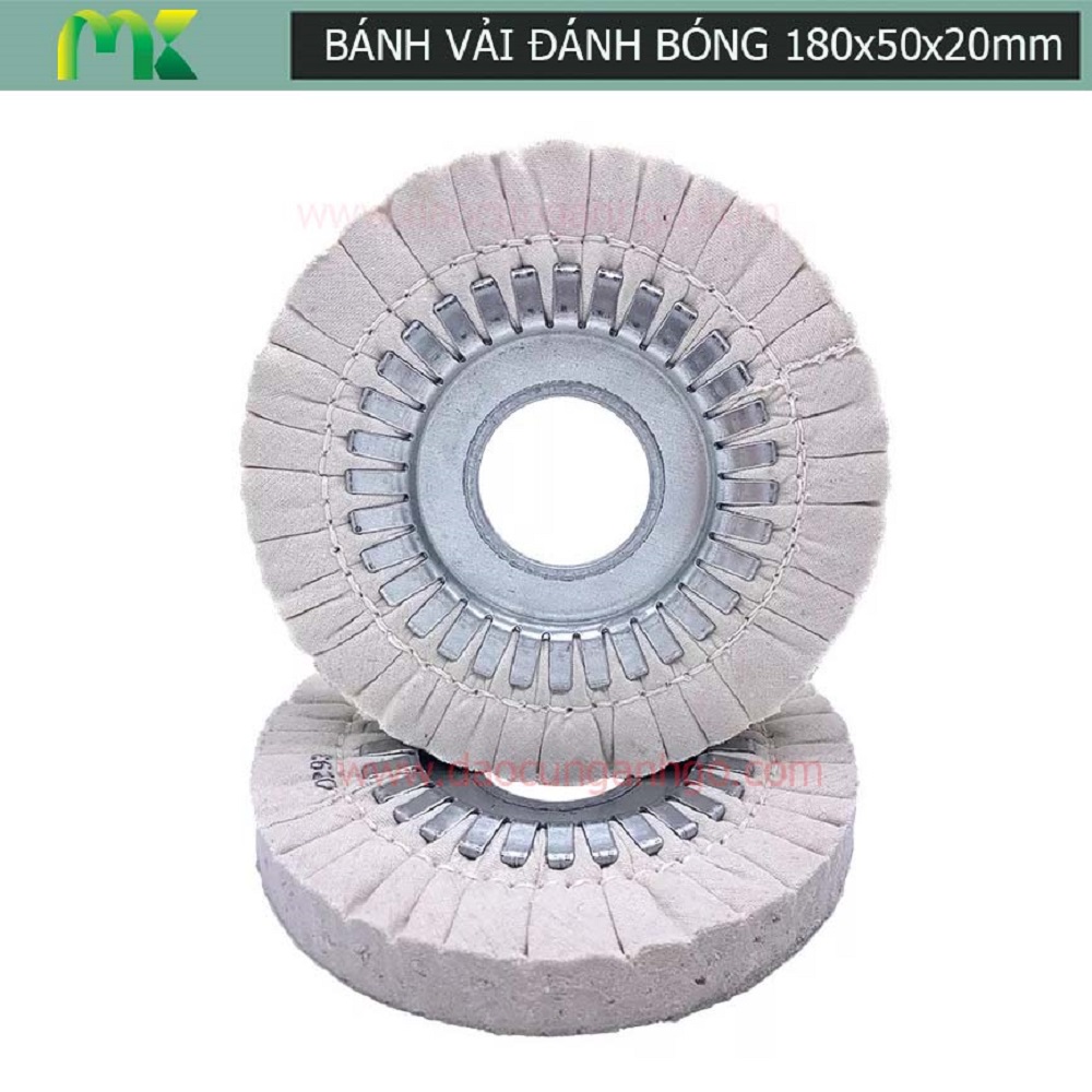 Bánh vải đánh bóng máy dán cạnh