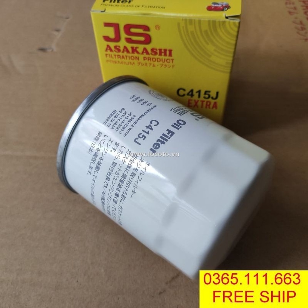 Lọc nhớt Mitsubishi Xpander 2017-2023 JS Asakashi
