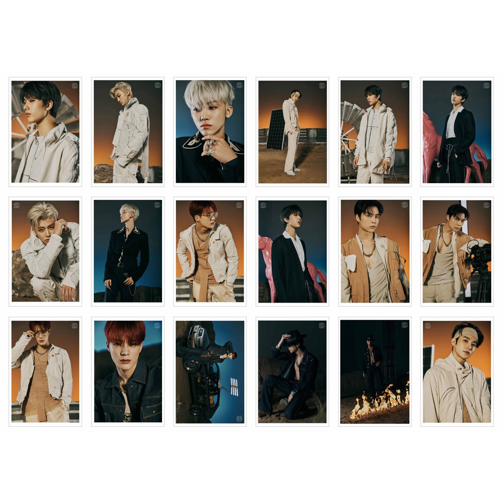 [Ép Lụa] Lomo Card 90 Ảnh NCT - RESONANCE
