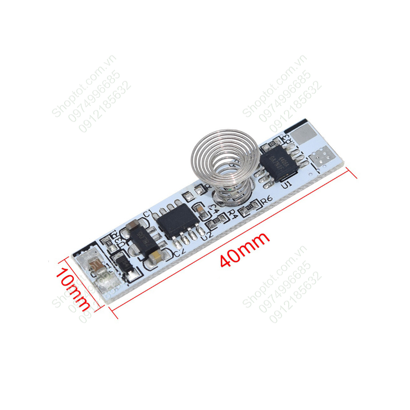 Module mạch công tắc cảm biến chạm tay 9-24V, 3A-30W (chạm là sáng)