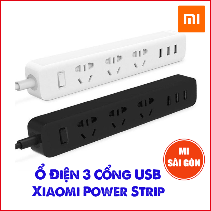 Ổ cắm điện thông minh Xiaomi Power Strip 3 cổng USB