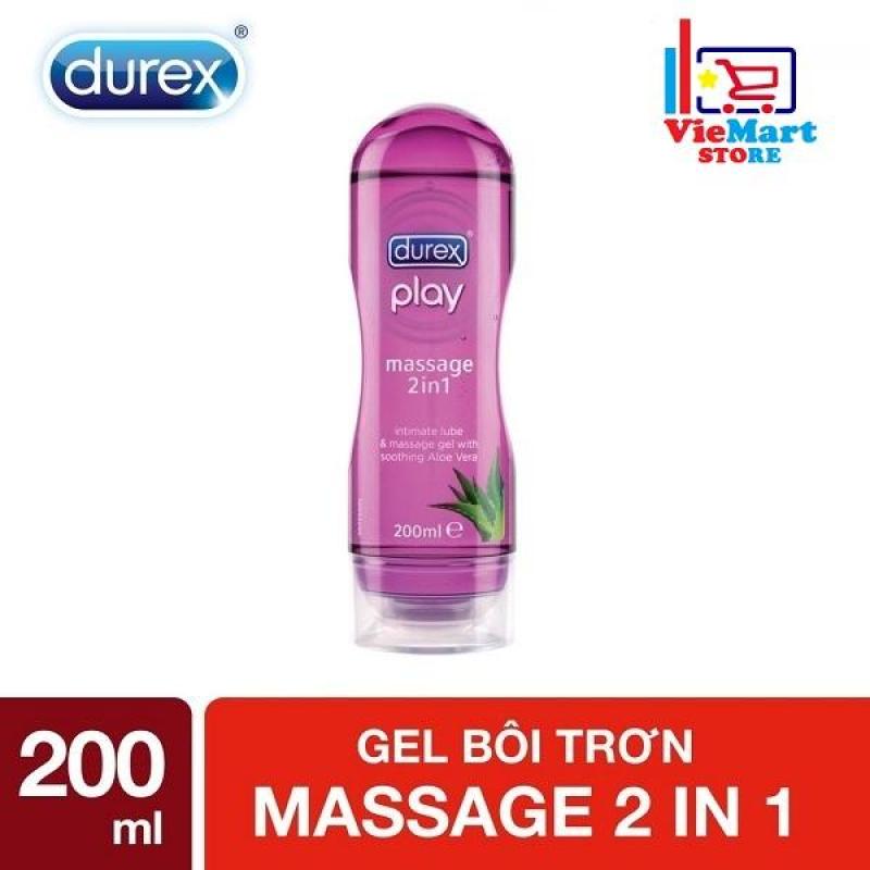 Gel Bôi Trơn Durex Play Massage 2in1 200ml - Hãng phân phối chính thức