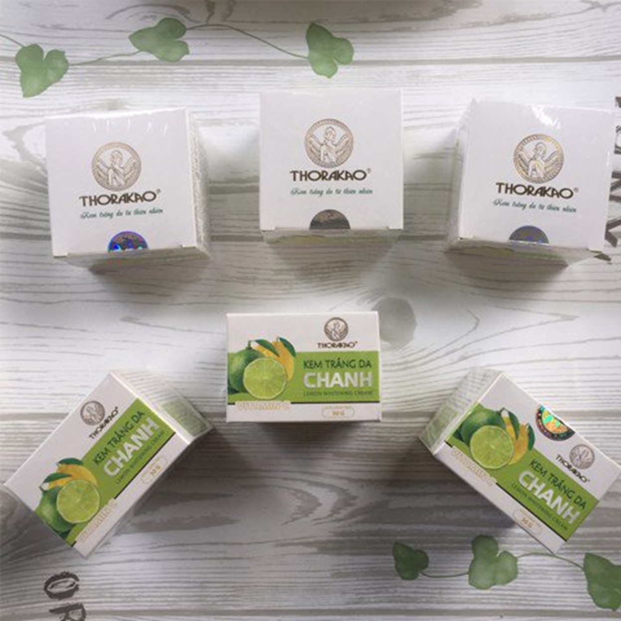 Kem Dưỡng Trắng Da Chanh Thorakao 30g