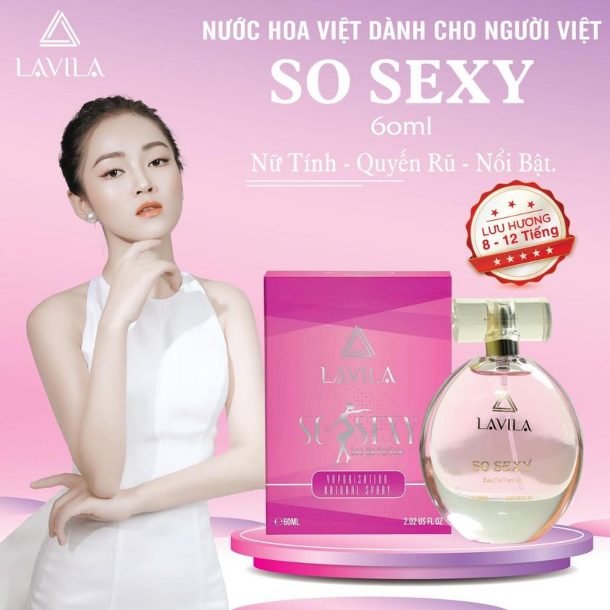 Nước hoa so sexy - nước hoa nữ cao cấp lavila - mỹ phẩm hoàng dũng chính hãng