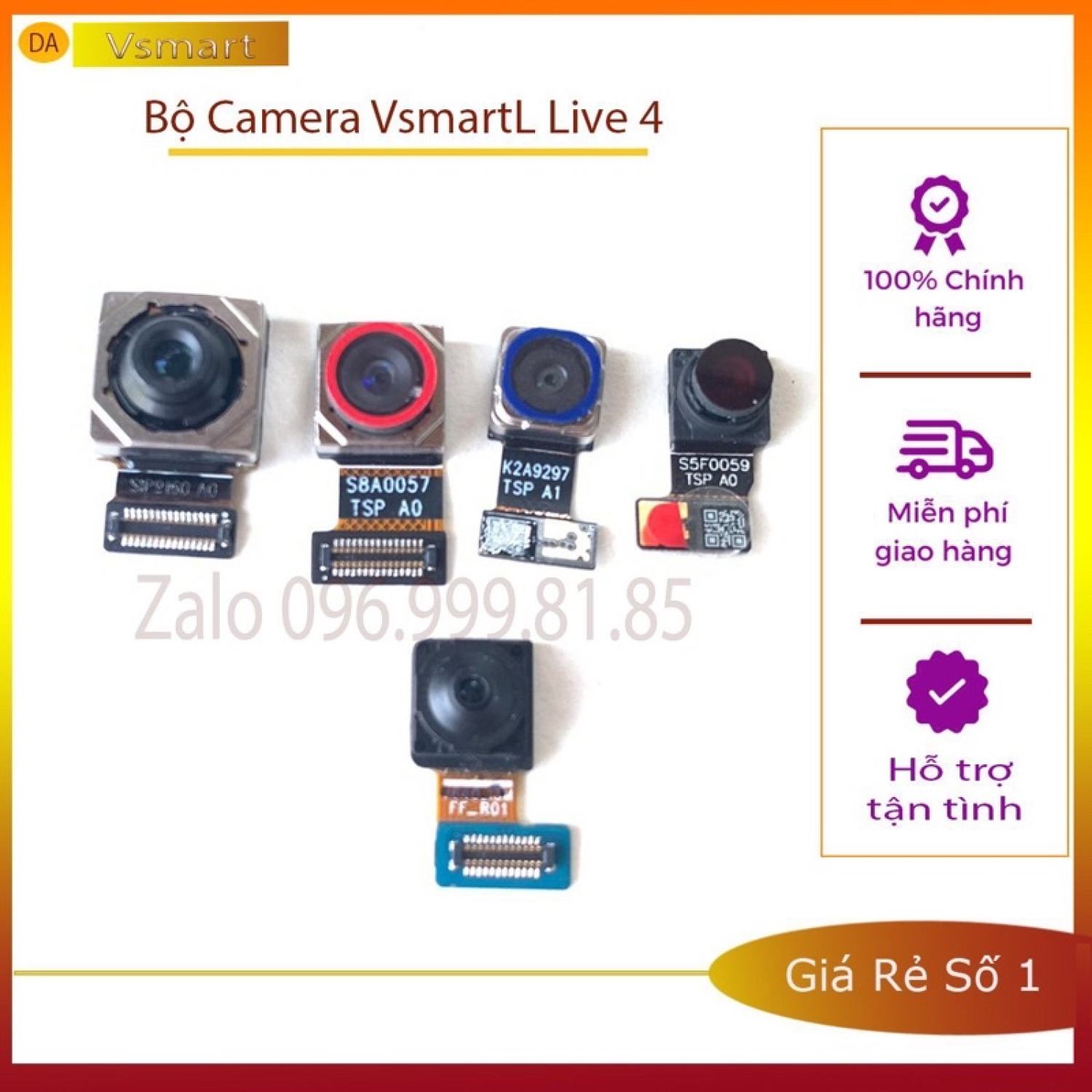 Camera Vsmart Live 4  (V640) New Chính Hãng