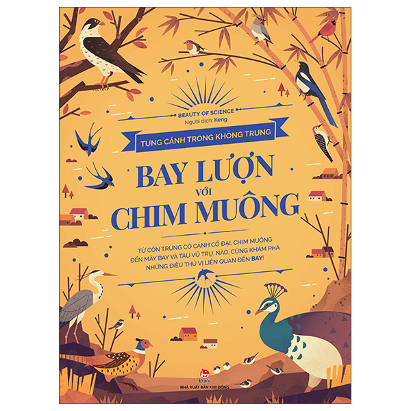 Fahasa - tung cánh trong không trung - bay lượn với chim muông
