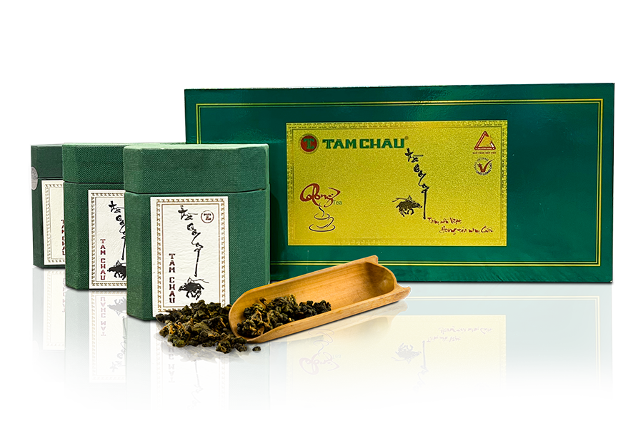 [TÂM CHÂU] Trà Oolong Thuần Xanh 100Gr/300Gr cao cấp