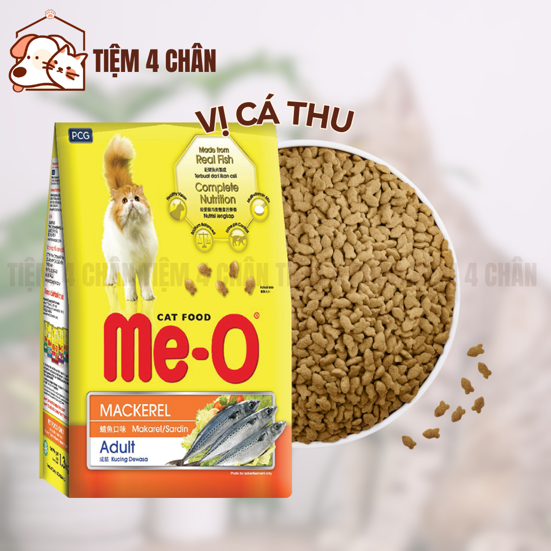(350g) Thức ăn khô hạt Me-o cho mèo các vị