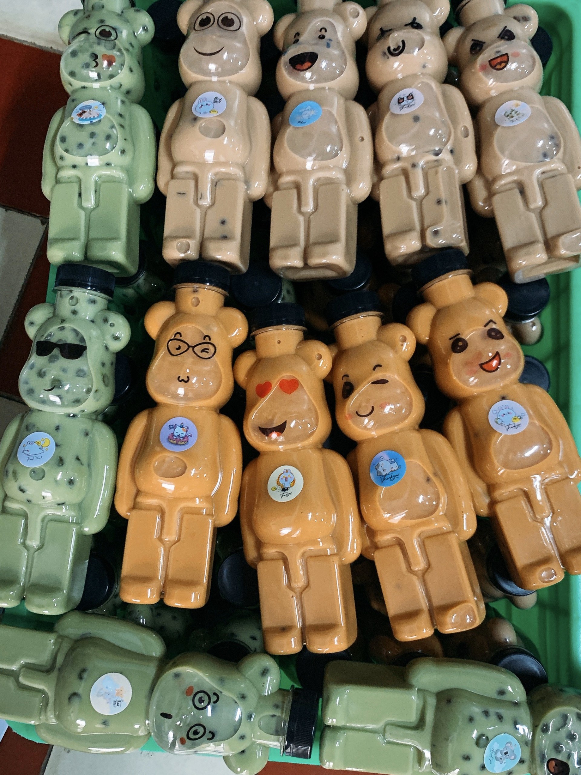 CHAI NHỰA GẤU BEARBRICK 500ML
