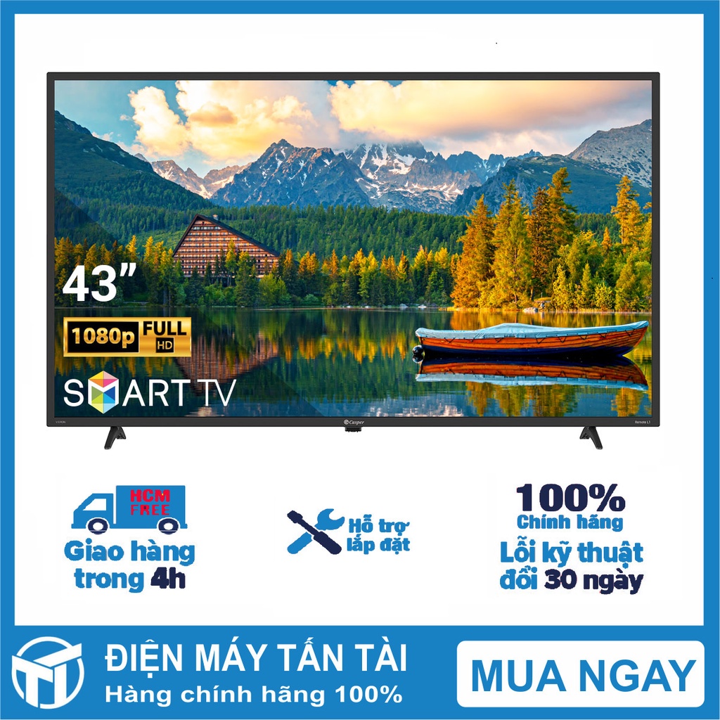 43FX5200 - Smart Tivi Casper 43 inch 43FX5200 Hệ Điều Hành Linux