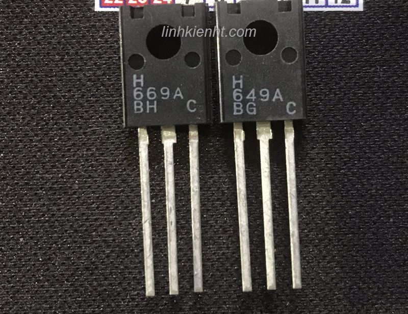 Túi 5 cặp sò thúc h649a h669a h 649a h 669a nhập khẩu thay thế b649 d669 lktt