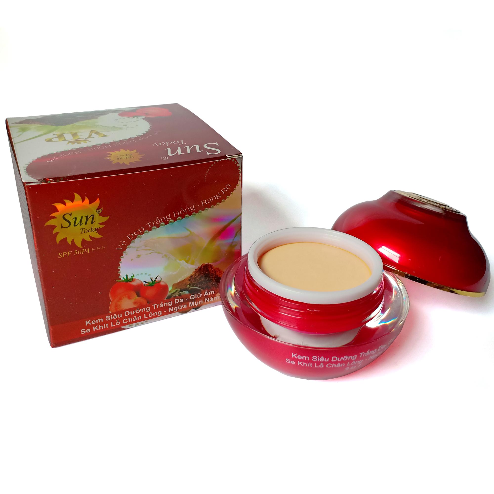 [HCM]??FREESHIP + MGG?? Kem Sun Today Siêu Dưỡng Trắng Da - Giữ Ẩm  - Se Khít Lỗ Chân Lông - Ngừa Mụn Nám 9 in 1 (25g) - CHÍNH HÃNG 100% - AN TOÀN - HIỆU QUẢ - KHÔNG GÂY KÍCH ỨNG DA