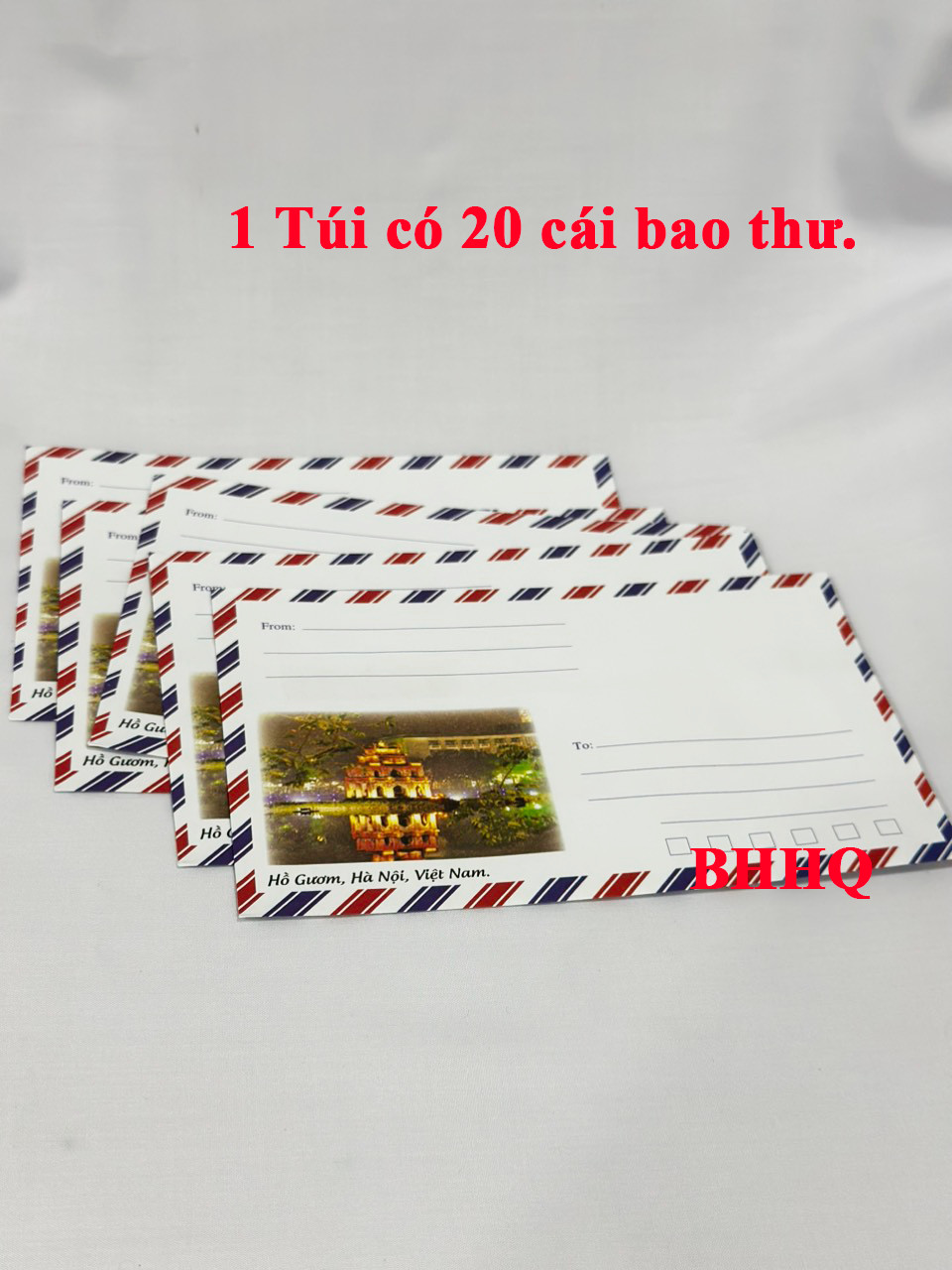 20 cái bao thư sọc có keo MINH PHÚC.