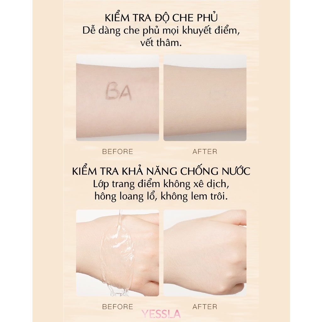 BABREA – Kem nền che khuyết điểm lâu trôi