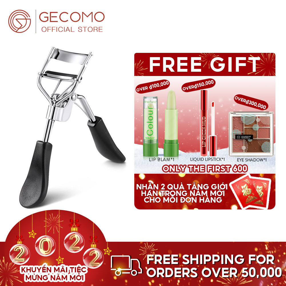GECOMO Eyelash Curler Lasting Curl Eye Makeup Tools