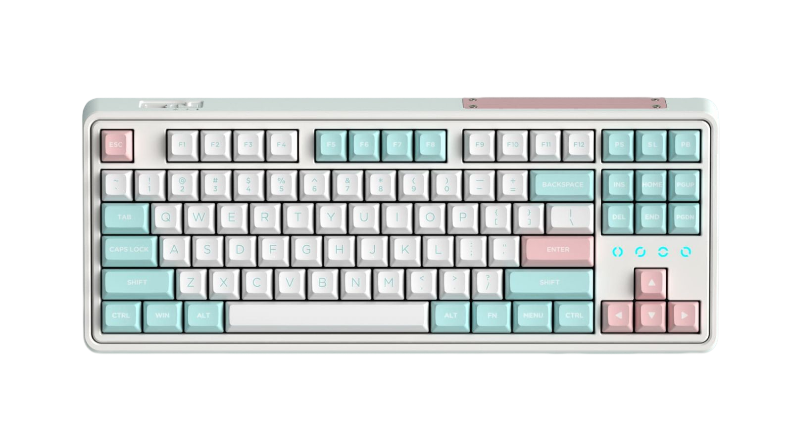 Bộ keycap FL-Esports Mash Mallow (PBT Double-Shot/ FSA profile)