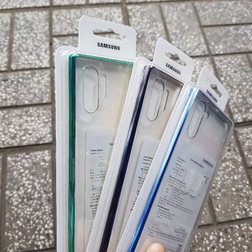 Ốp lưng clear cover cho samsung galaxy Note 10/ Note 10 Plus Hãng