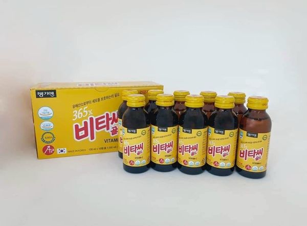Combo 10 Chai (100Ml/Chai) Nước Uống Hồng Sâm Hàn Quốc